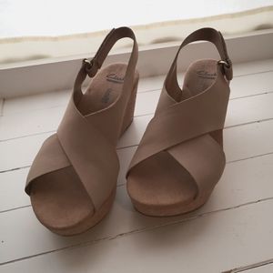 Clark wedges, worn once.